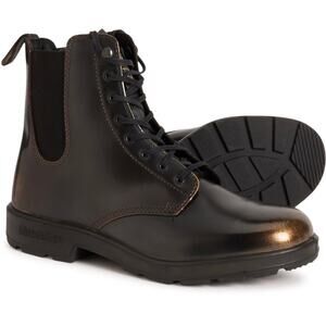 Blundstone Black and Bronze Ankle Boots